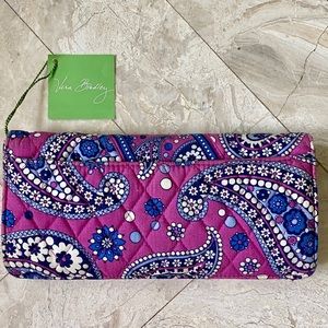 Purple paisley Trifold Vera Bradley Wallet